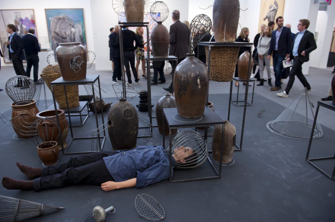 Frieze Art Fair in Regents Park, London
