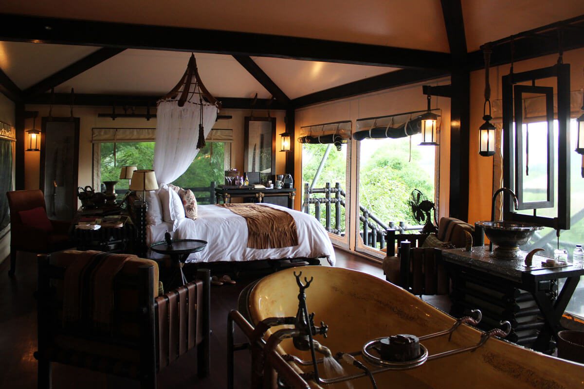 Four Seasons elephant camp