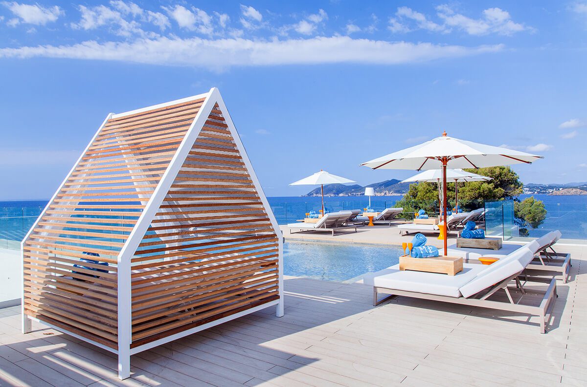the pool at ME ibiza 