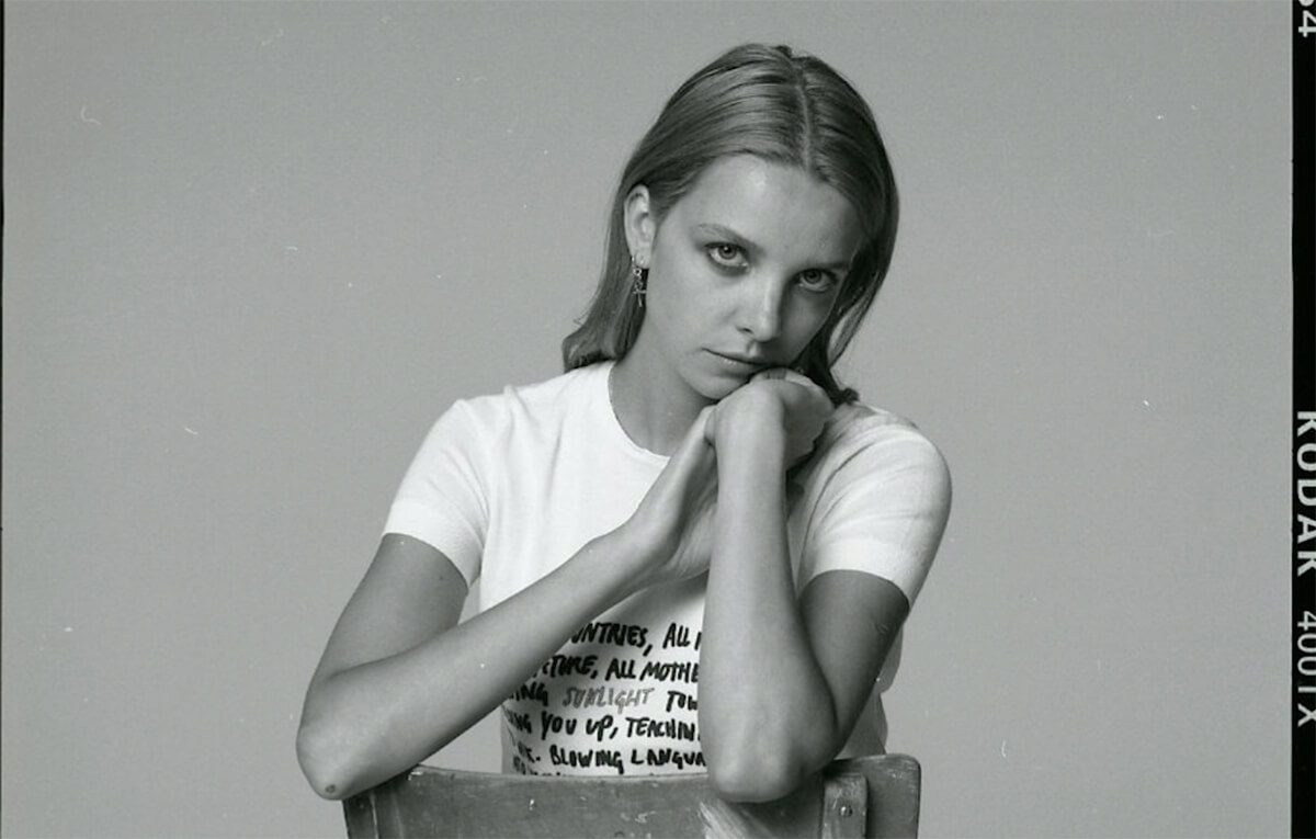 poet, model and film-maker greta bellamacina