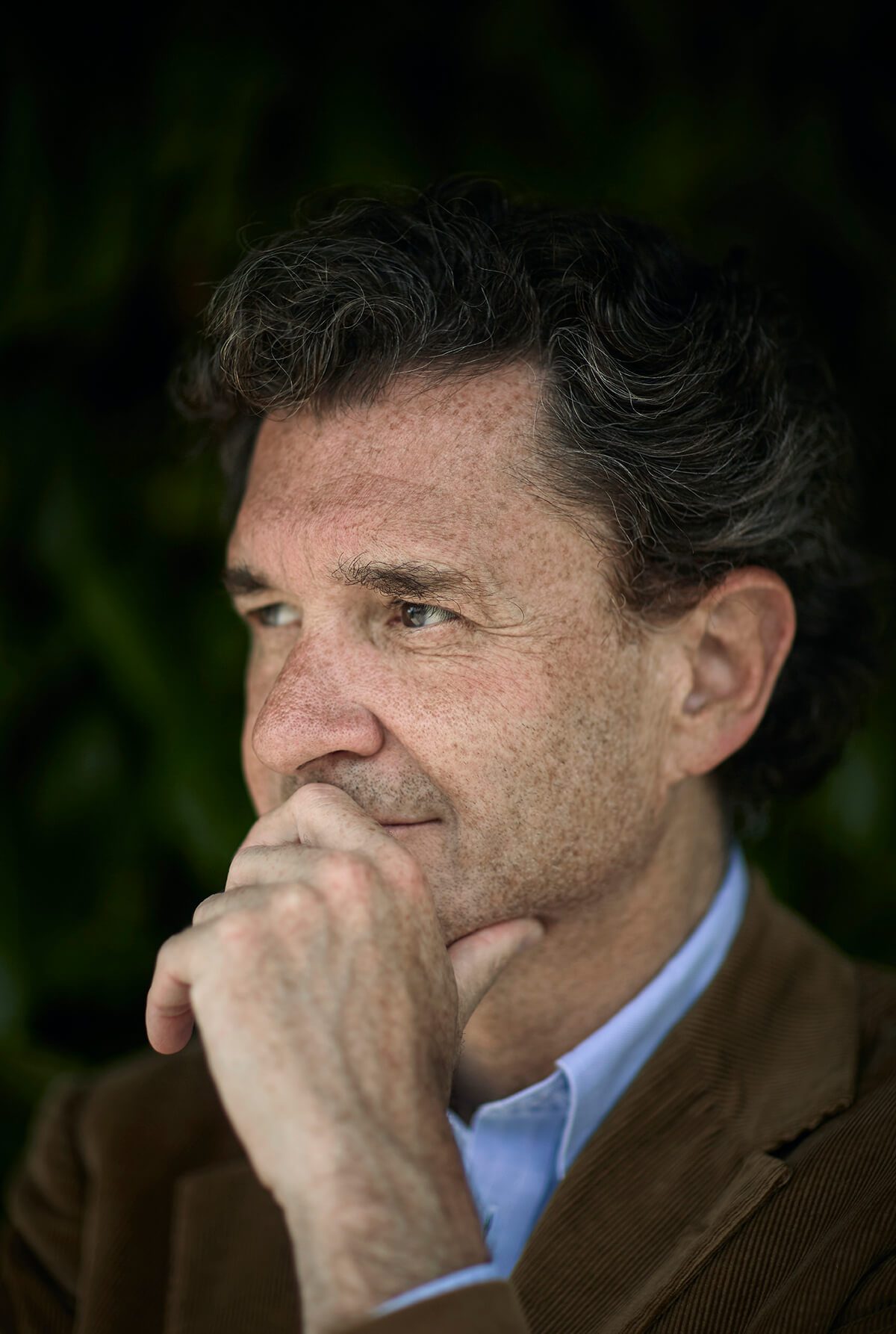 Portrait of Philippe Sereys de Rothschild, head of the Rothschild wine estates