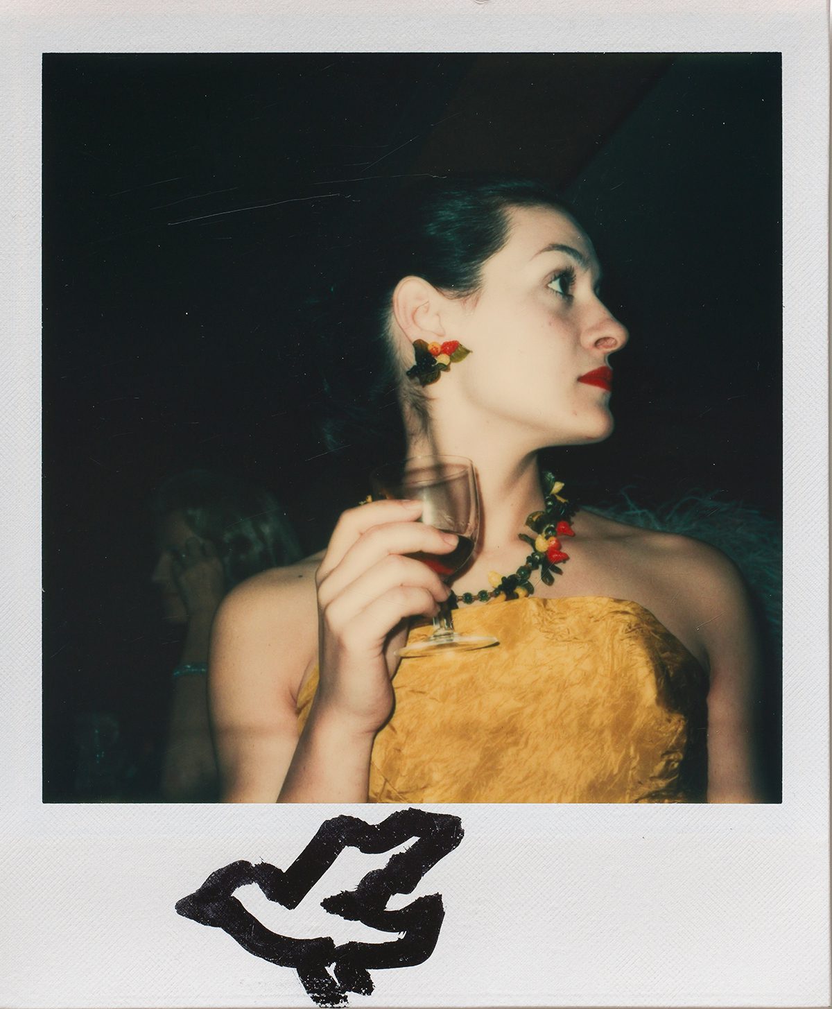 Portrait of Paloma Picasso by artist Andy Warhol