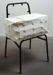 Rachel Whiteread's cushion sculpture