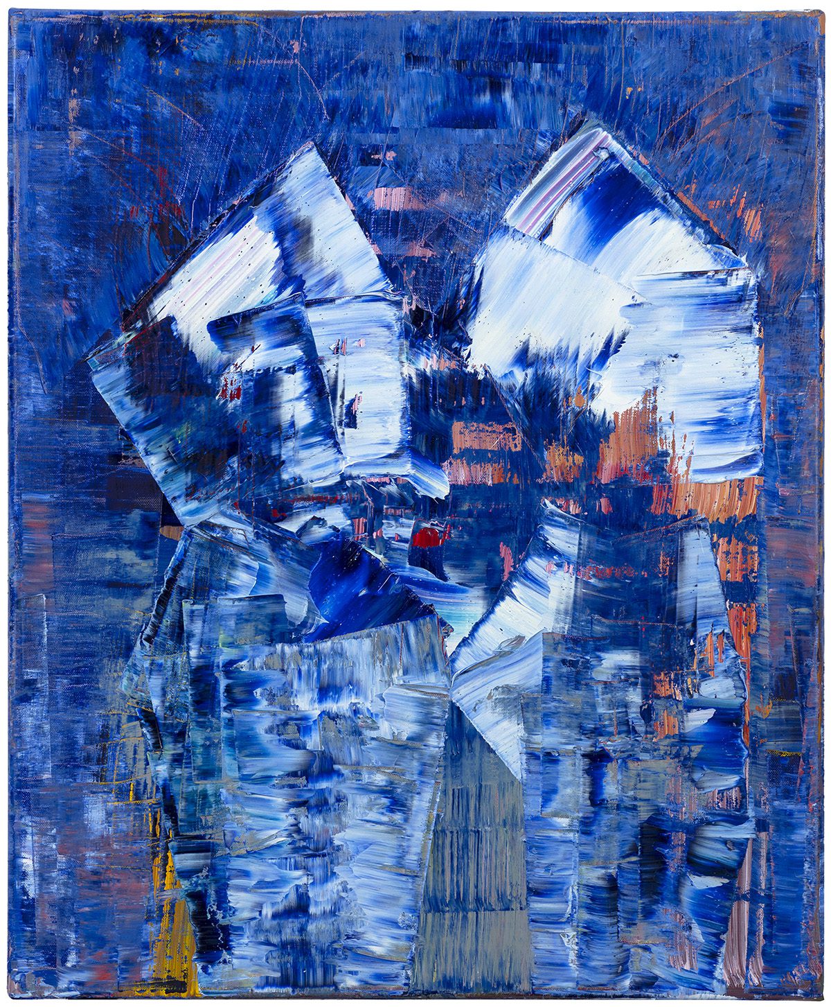 Abstract painting by Sassan Behnam-Bakhtiar