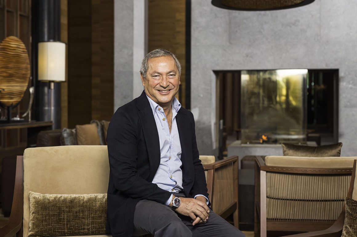 Portrait of businessman Samih Swiris
