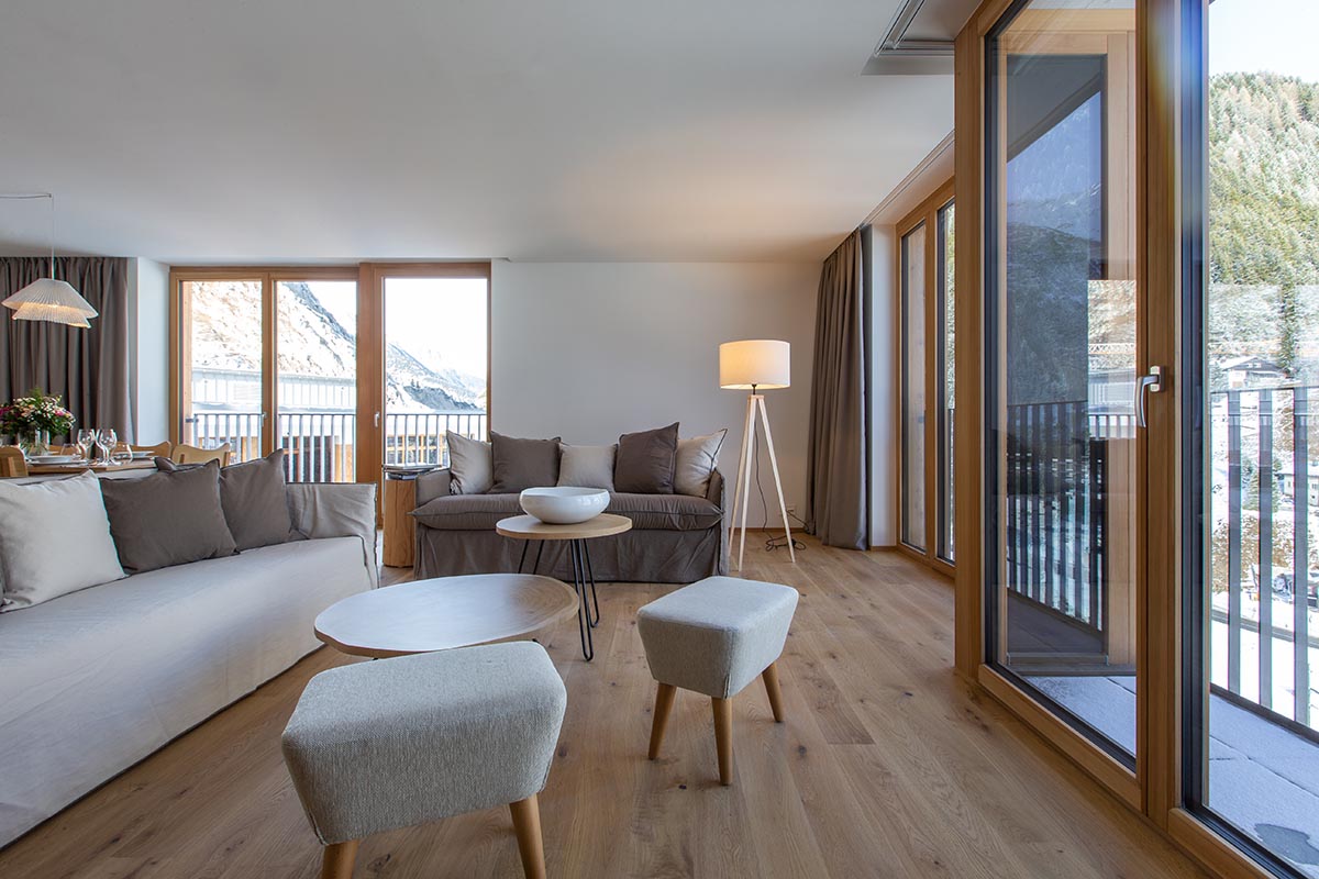 Luxurious contemporary interiors of an apartment