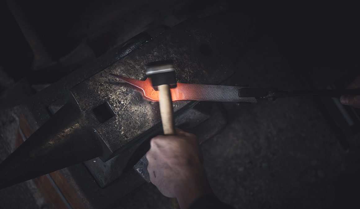 Inside a knife making workshop