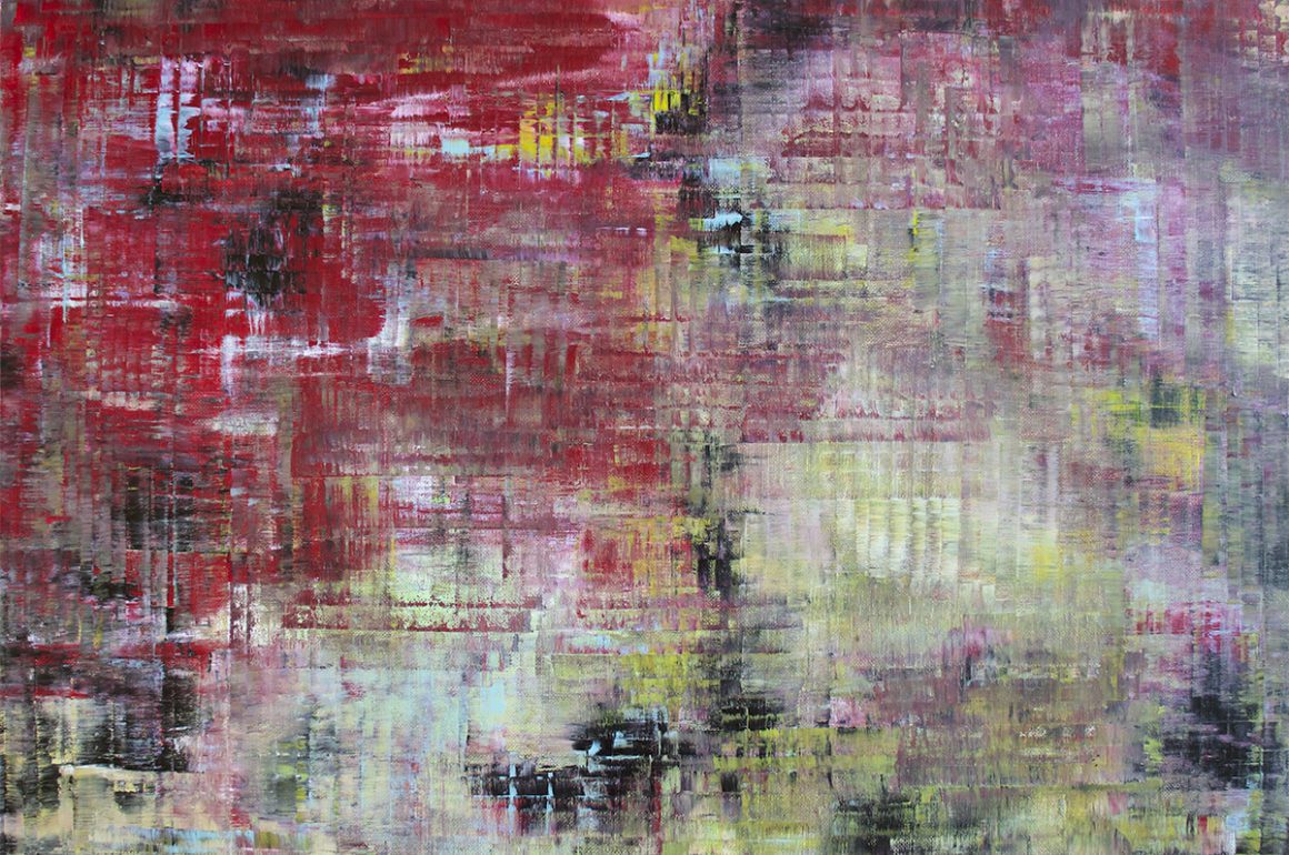 Vibrant abstract painting