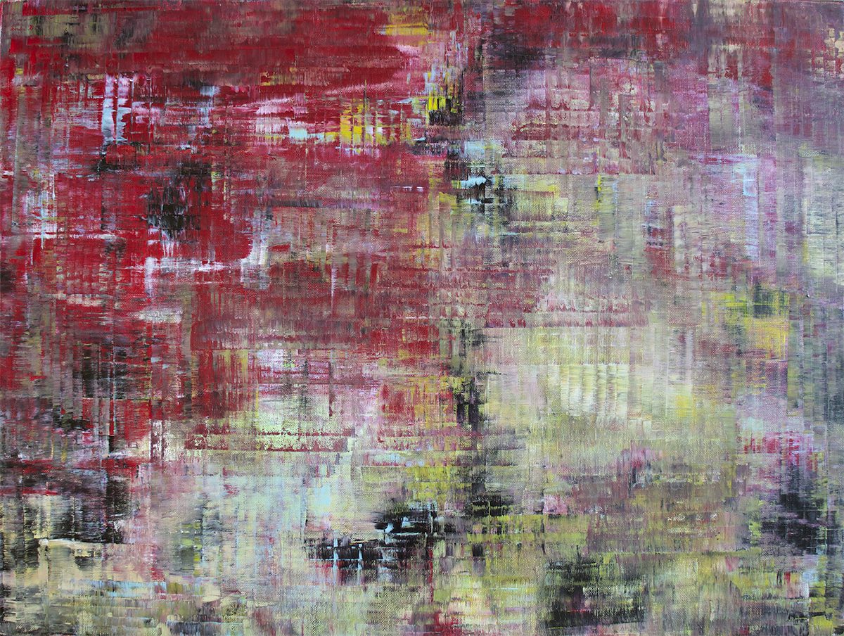 Vibrant abstract painting