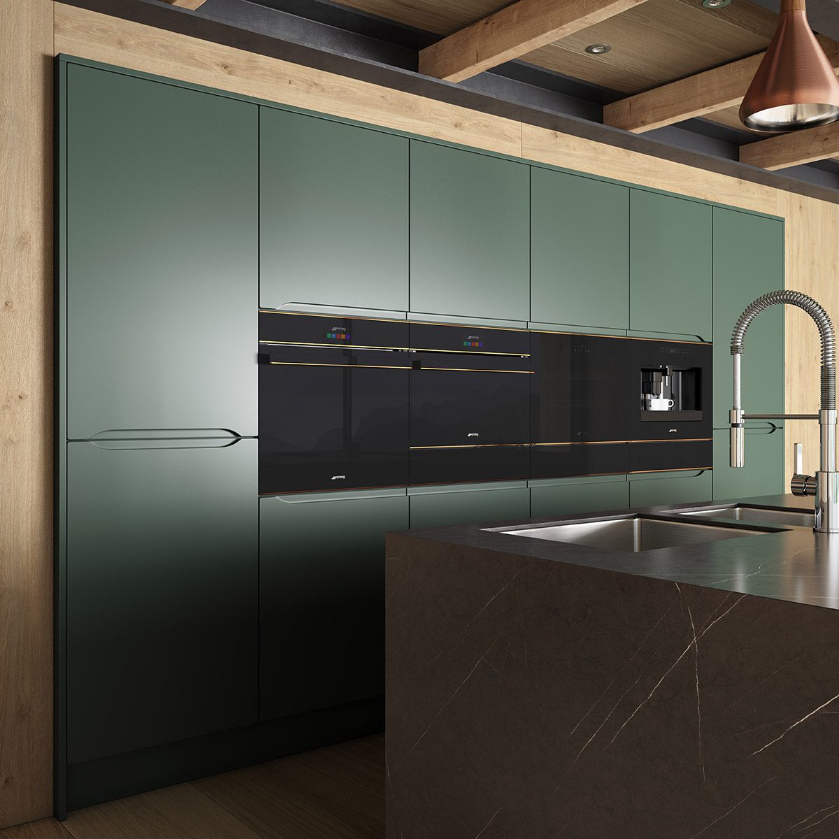 Luxurious contemporary kitchen