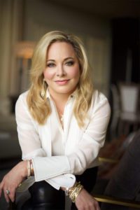 Portrait of a blonde woman