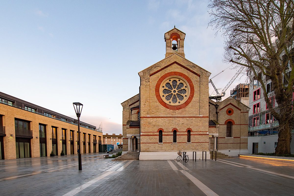 Church and square