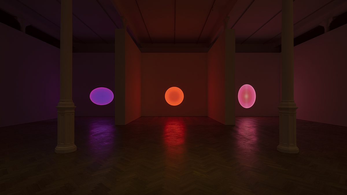 Artworks of glowing light