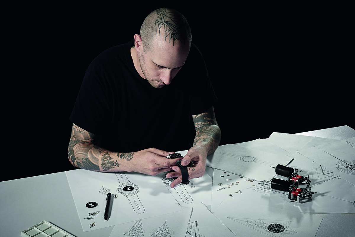 Designer at work