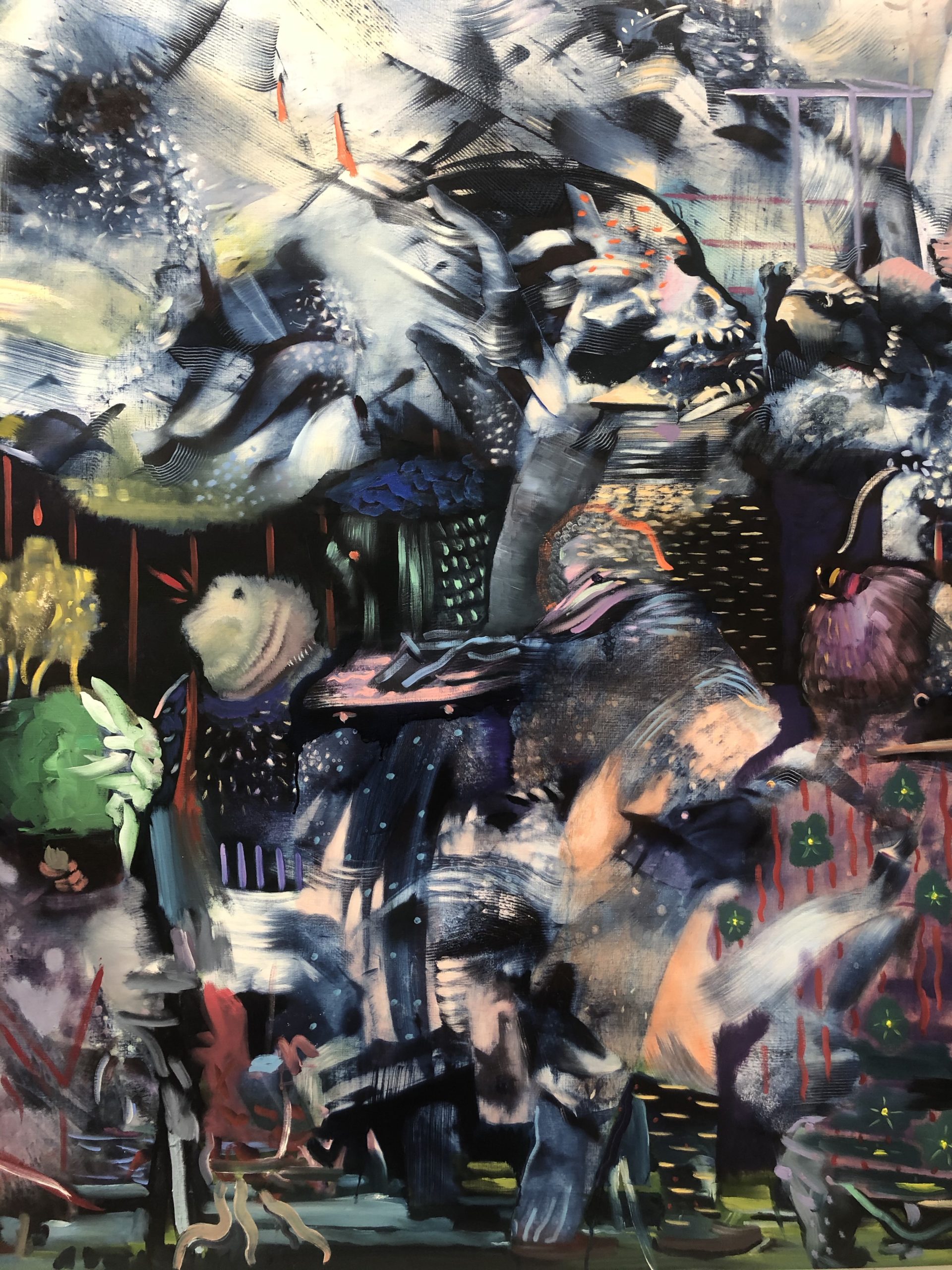 abstract large scale painting