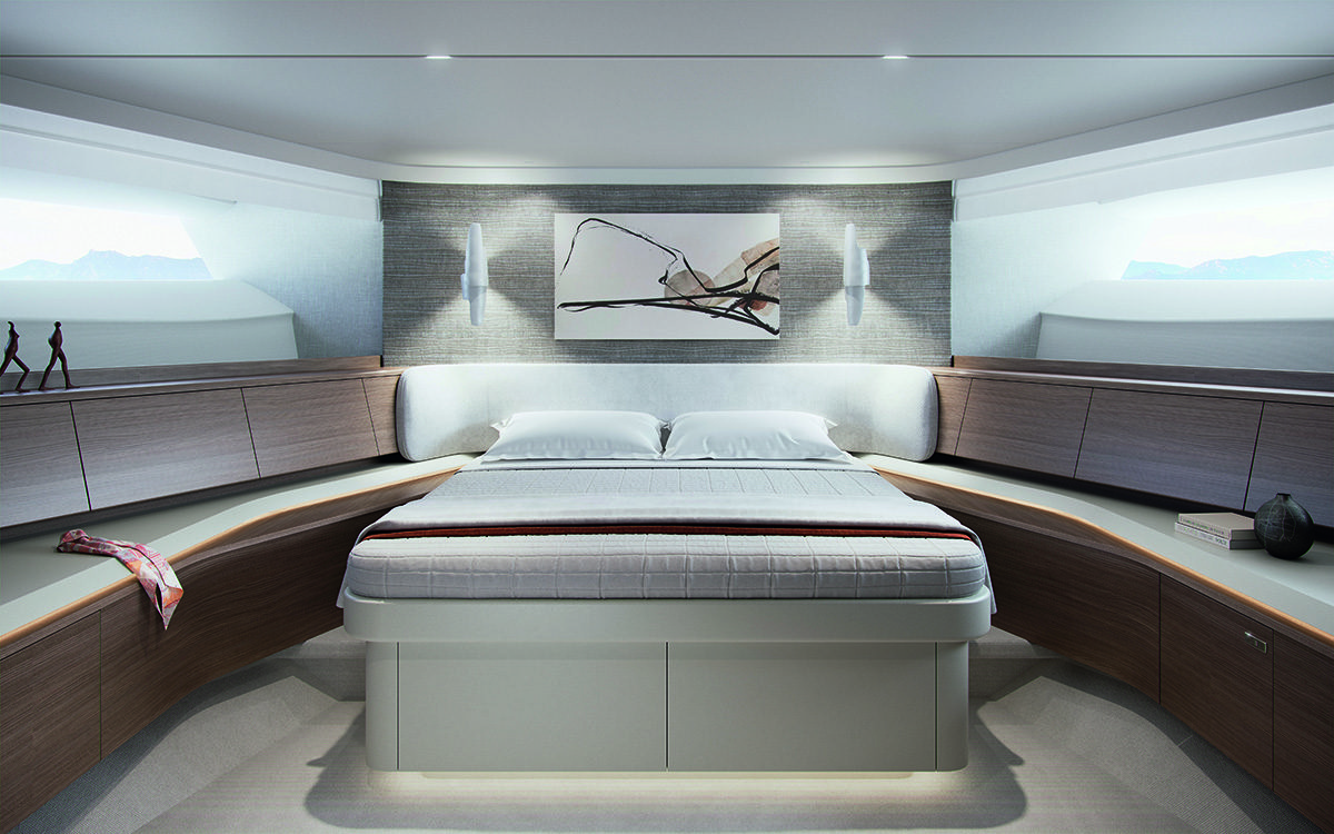yacht bedroom