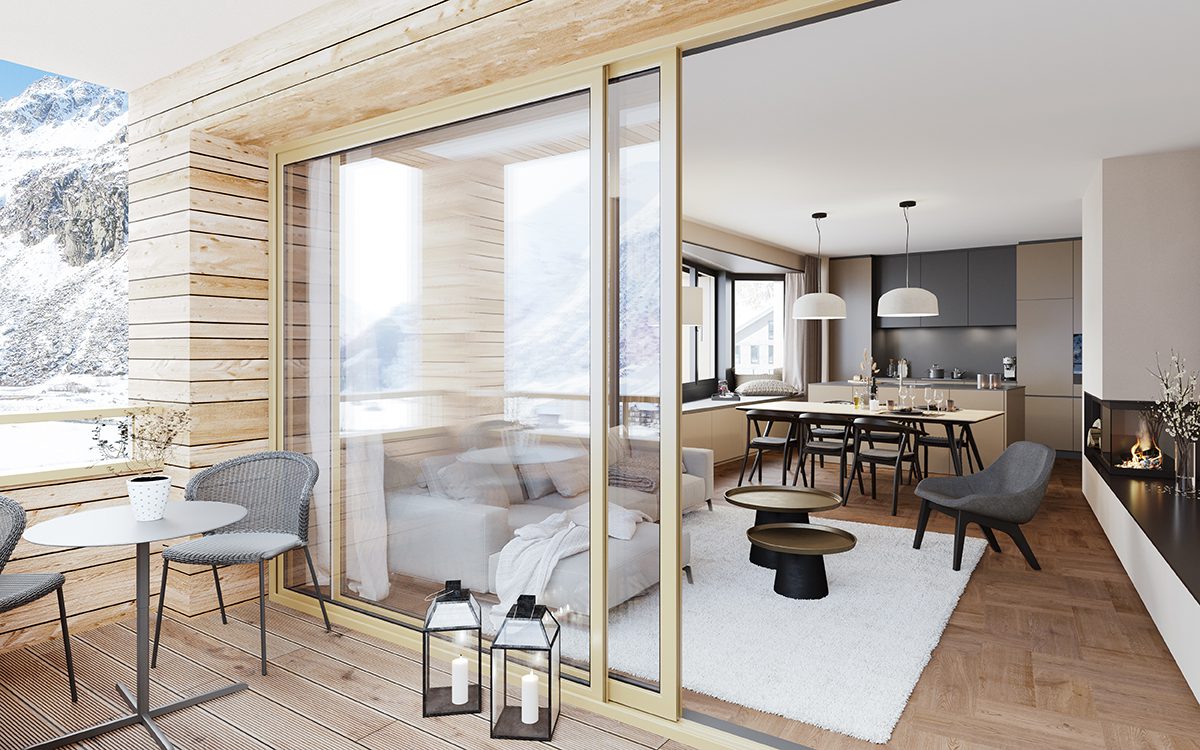 Render of apartment