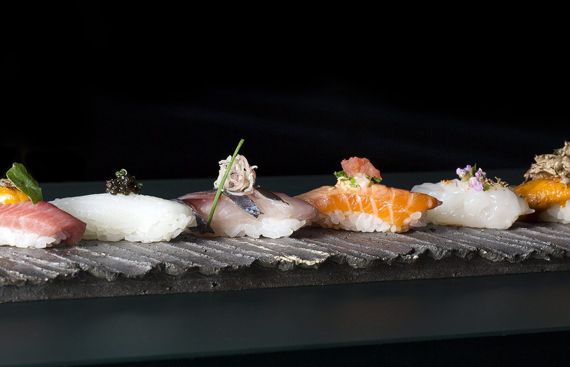 sushi platter
