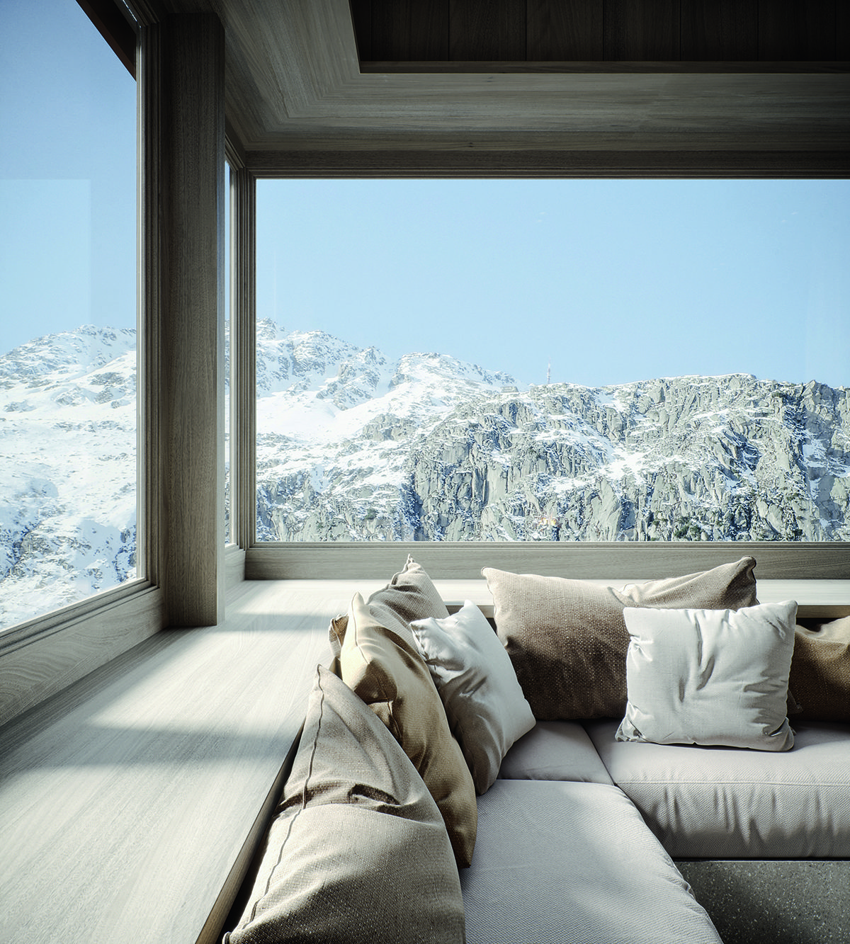 mountain views