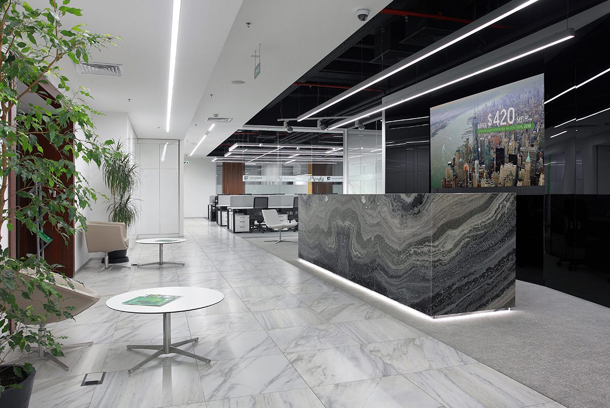 office reception