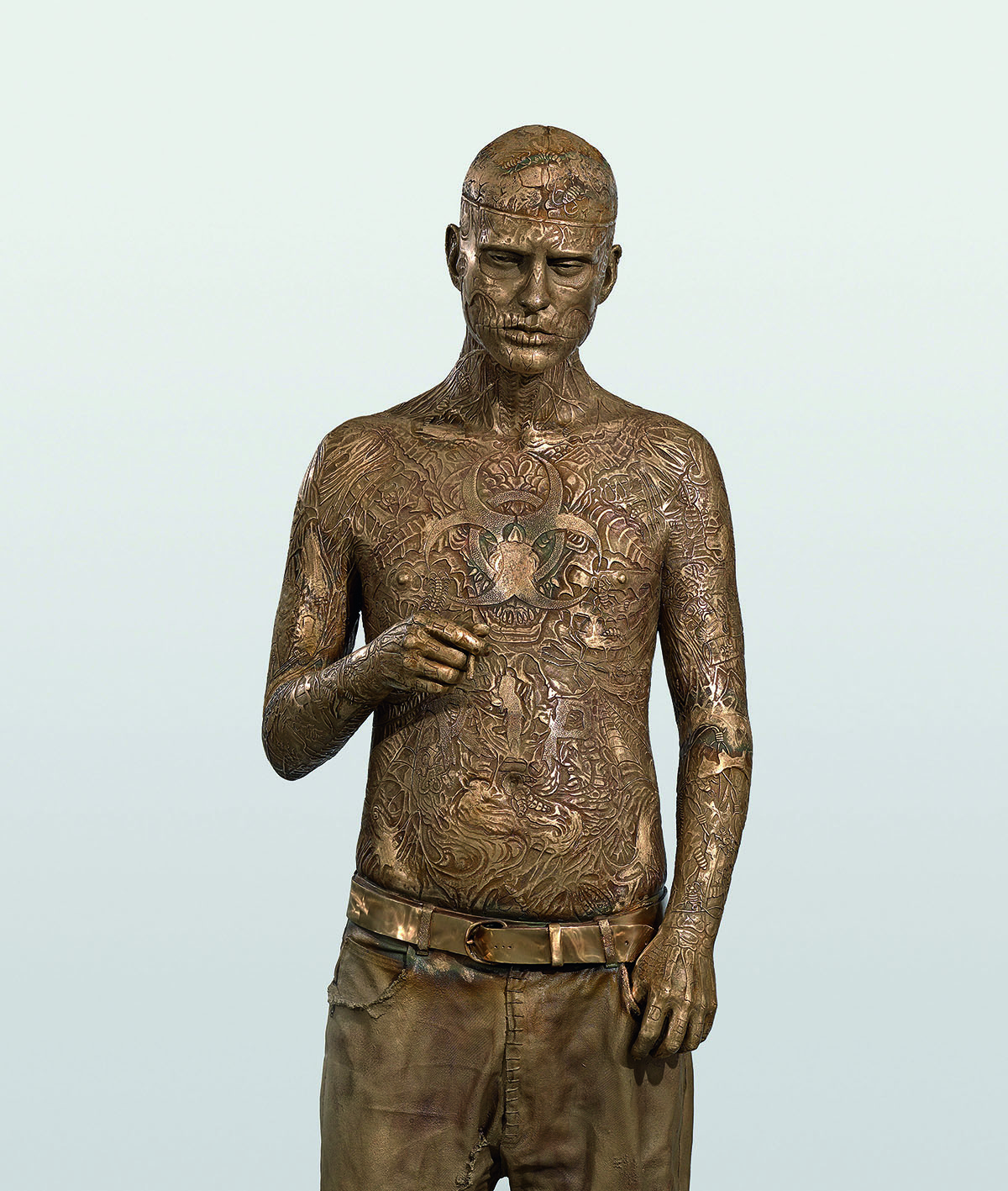 bronze statue