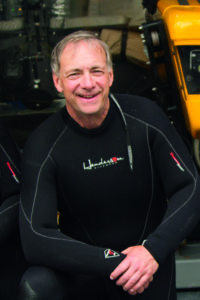 man in wetsuit