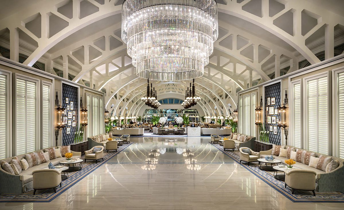 hotel lounge area