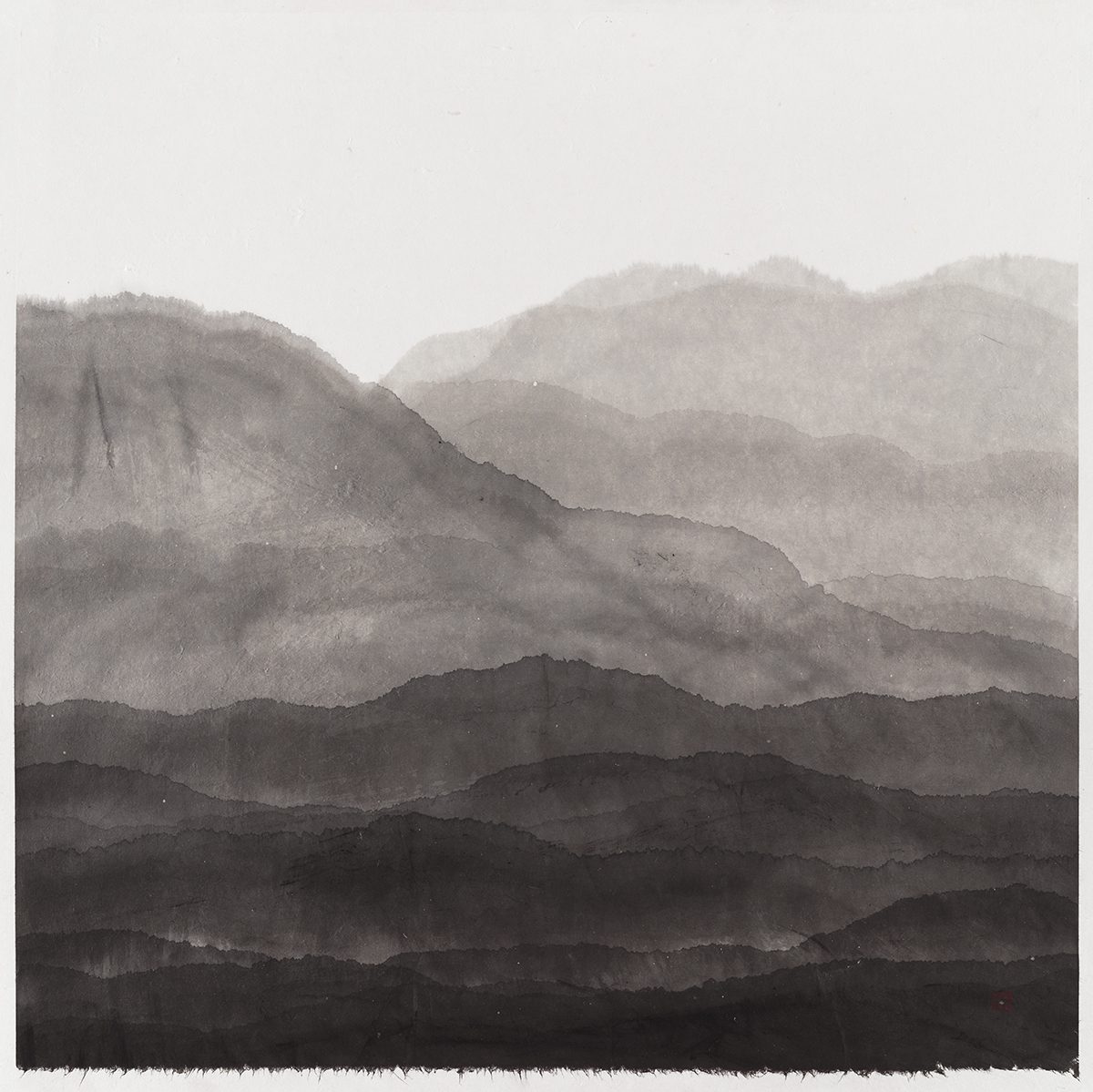 grey mountains
