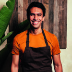 portrait of a chef in apron