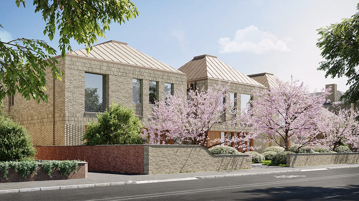 render of a building