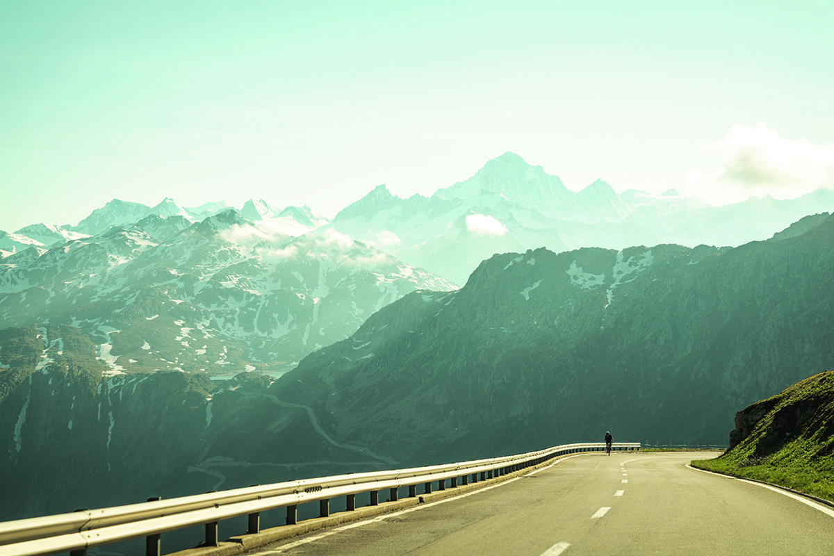 mountainous road