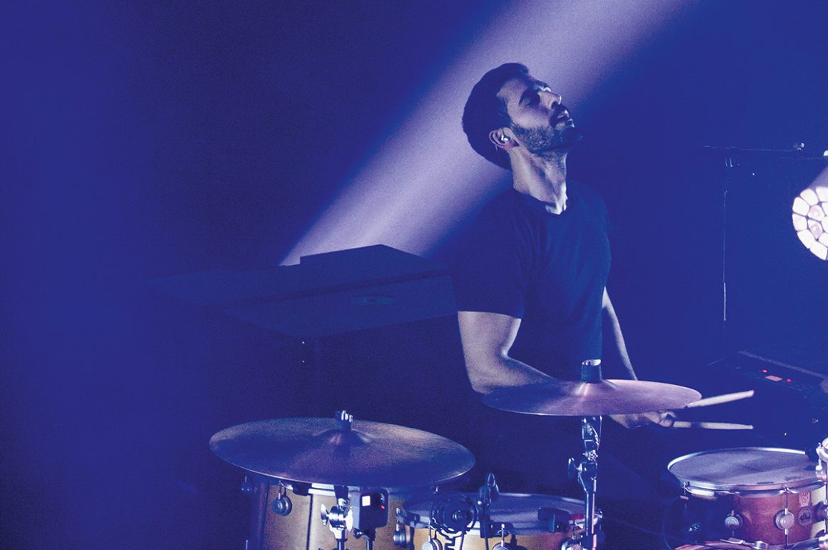 drummer on stage