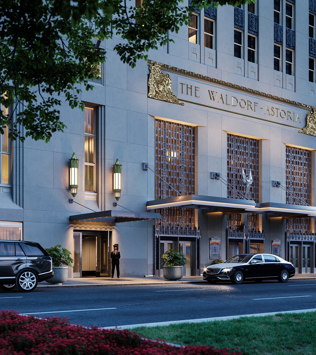 grand building facade