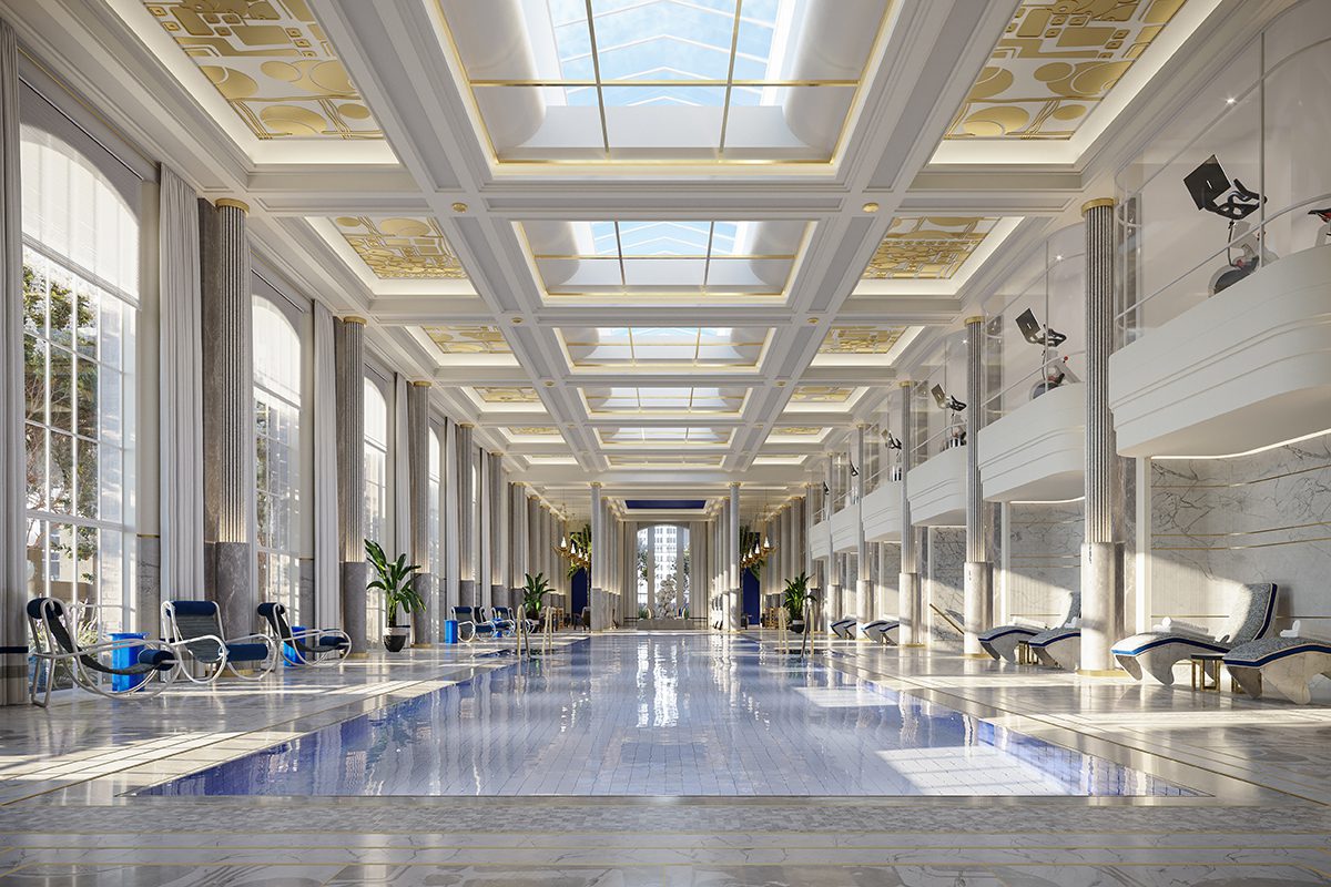 indoor swimming pool