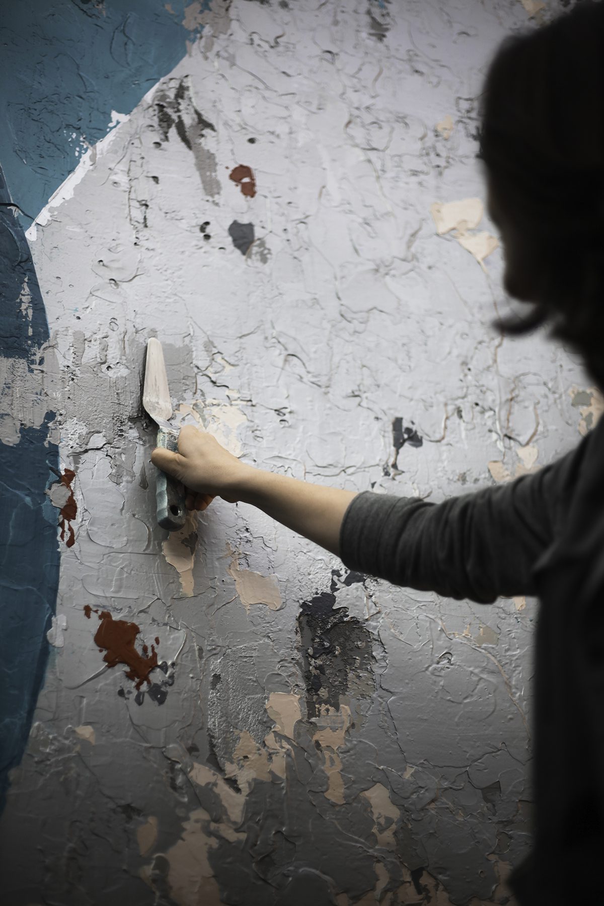 artist at work
