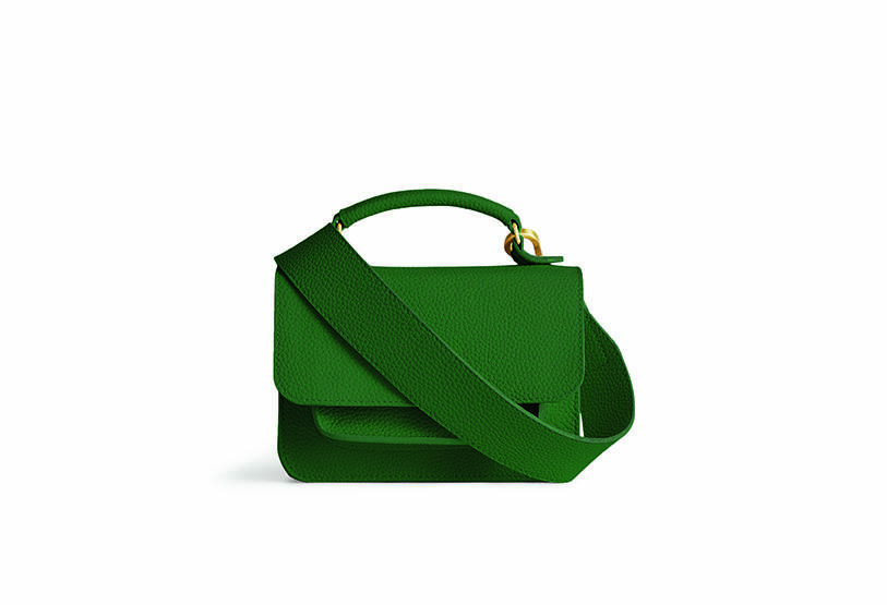 green handbag