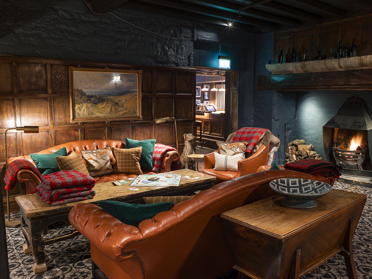 a cosy lounge