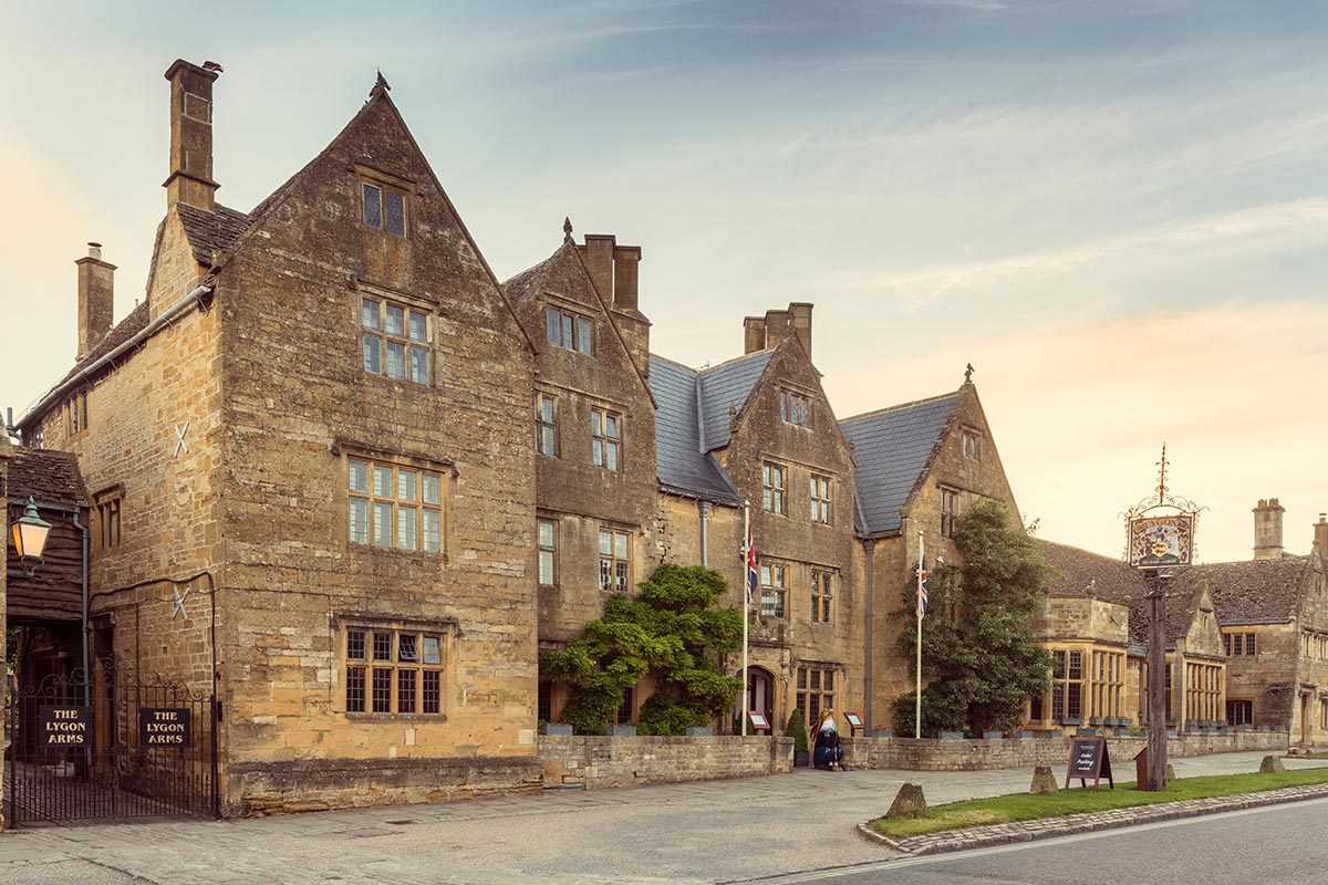An ancient British stone building 