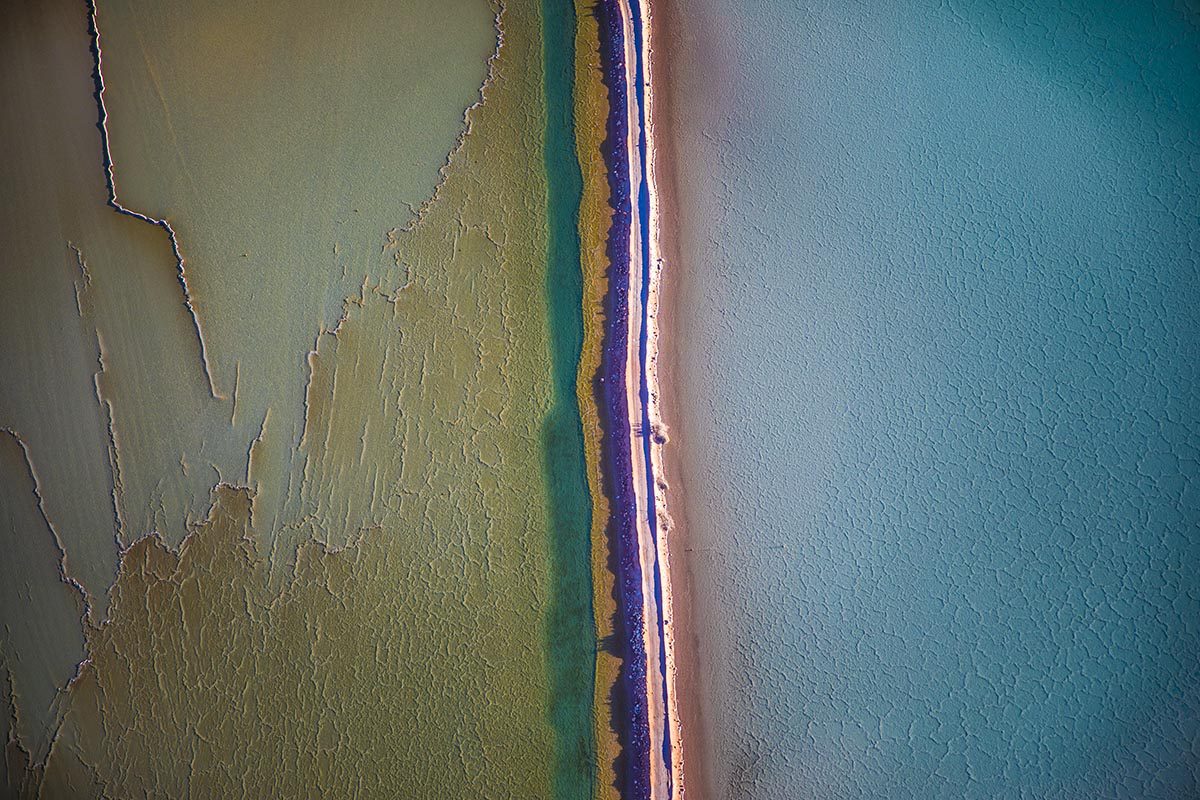 multi-colours streaking 
