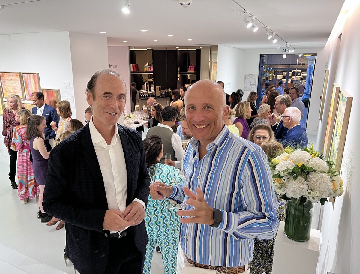 two men at an event
