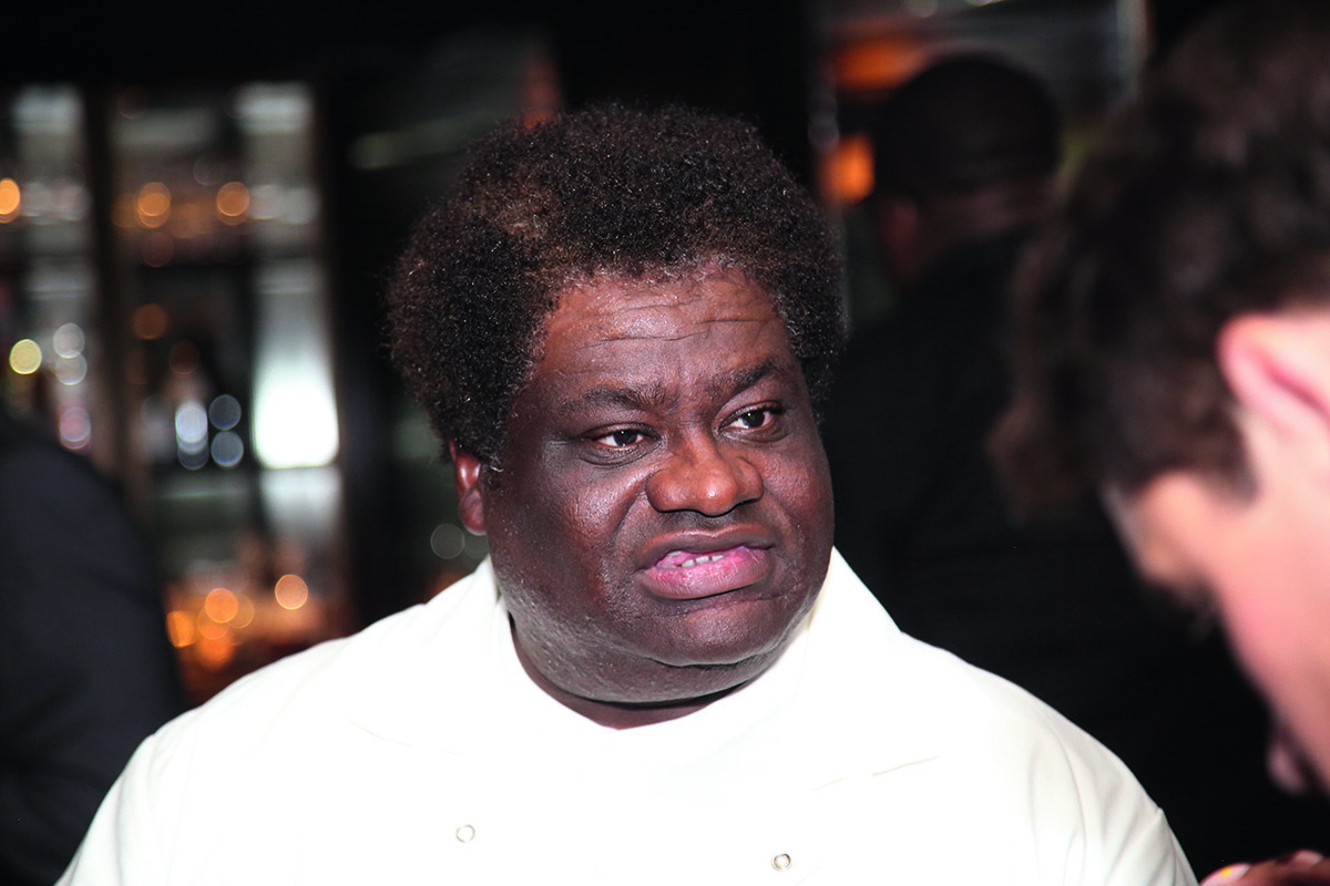A man in a white shirt