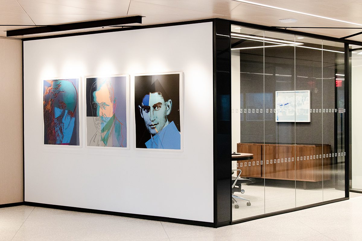 Ten Portraits of Jews of the Twentieth Century by Andy Warhol
