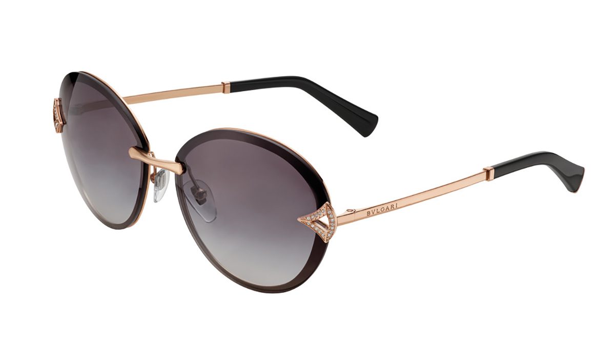 gold and black sunglasses