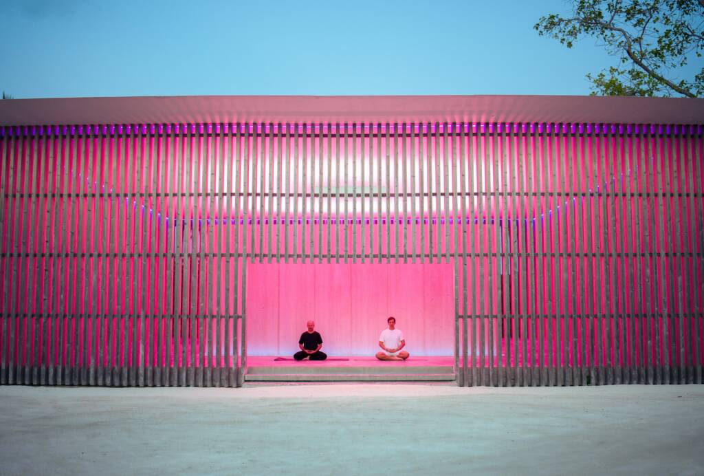 pink wall