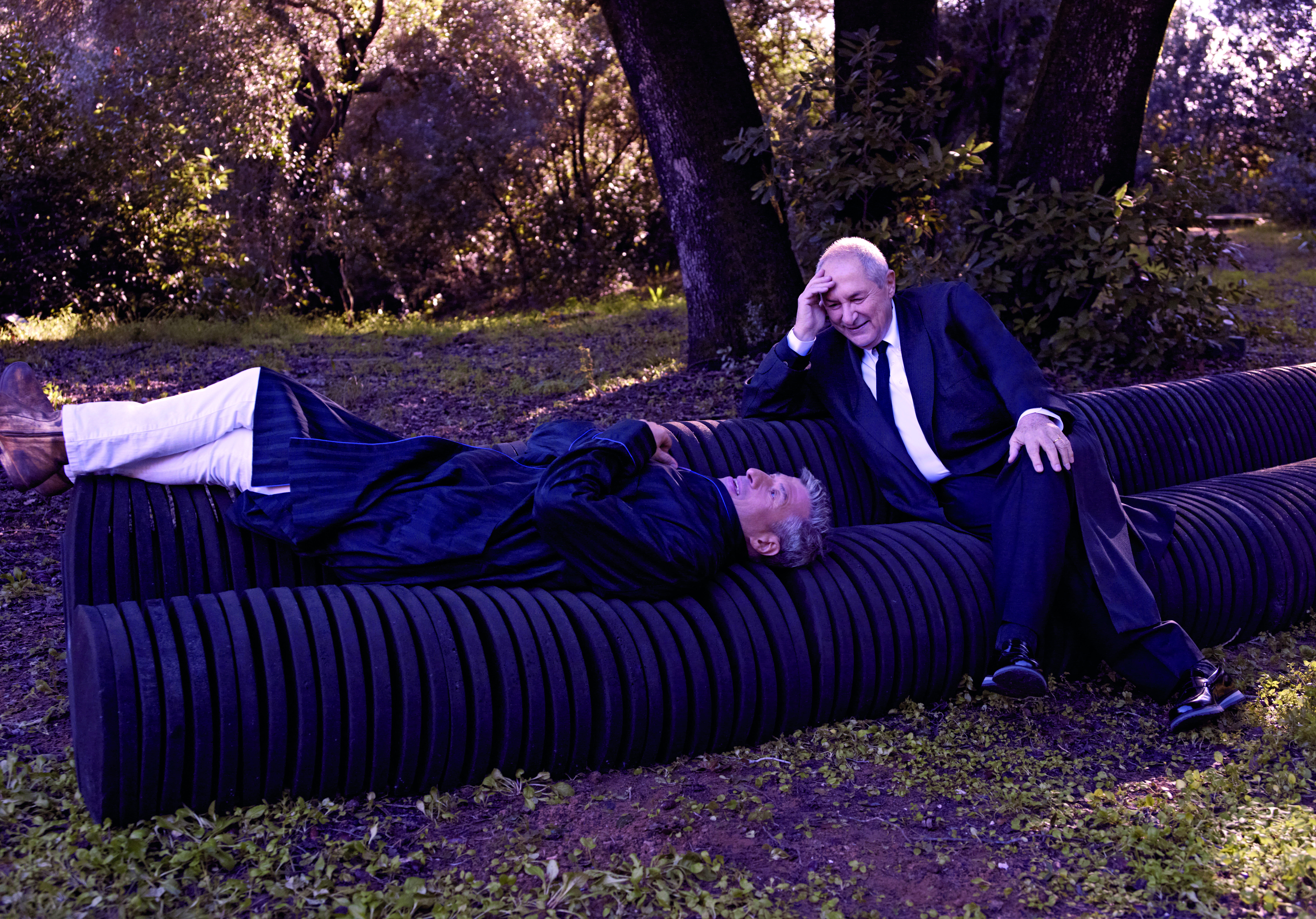 Joannouwith Maurizio Cattelan<br />